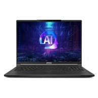 MSI Laptop Stealth A16 AI+ / AMD Ryzen AI 9 HX370, 16", 3840x2160, 32GB RAM, 2TB SSD, RTX 5070Ti, 240 Hz, Windows 11 Pro